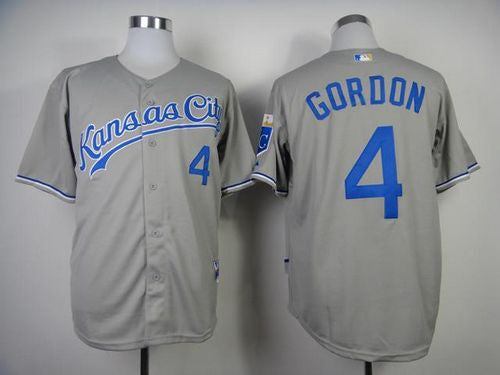 Alex Gordon Kansas City Royals grey jersey