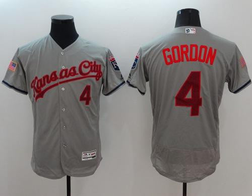 Alex Gordon Kansas City Royals grey Fashion jersey
