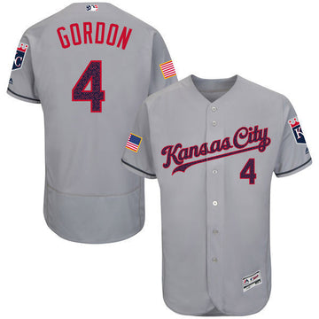 Alex Gordon Kansas City Royals grey Fashion jersey
