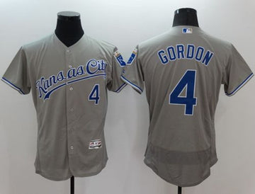 Alex Gordon Kansas City Royals grey Authentic jersey