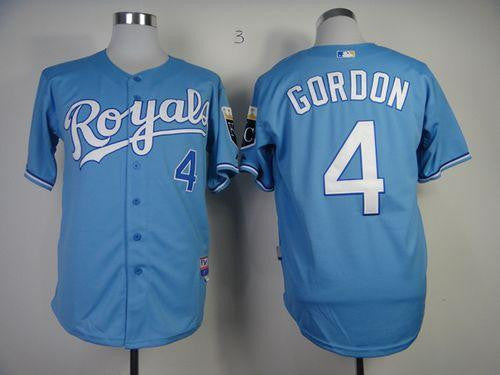 Alex Gordon Kansas City Royals blue jersey