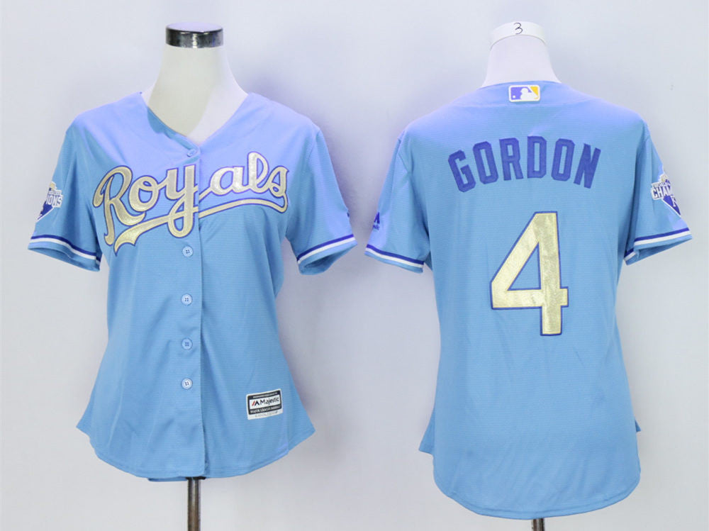Alex Gordon Kansas City Royals blue jersey