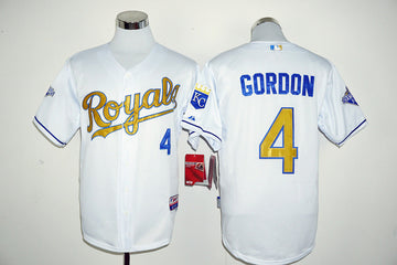 Alex Gordon Kansas City Royals white jersey