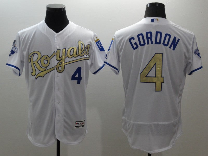 Alex Gordon Kansas City Royals white jersey