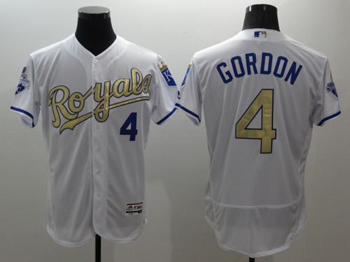 Alex Gordon Kansas City Royals white Authentic jersey
