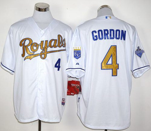 Alex Gordon Kansas City Royals white jersey