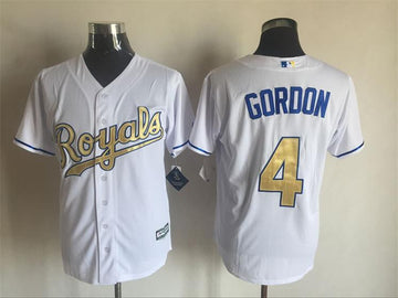 Alex Gordon Kansas City Royals white jersey