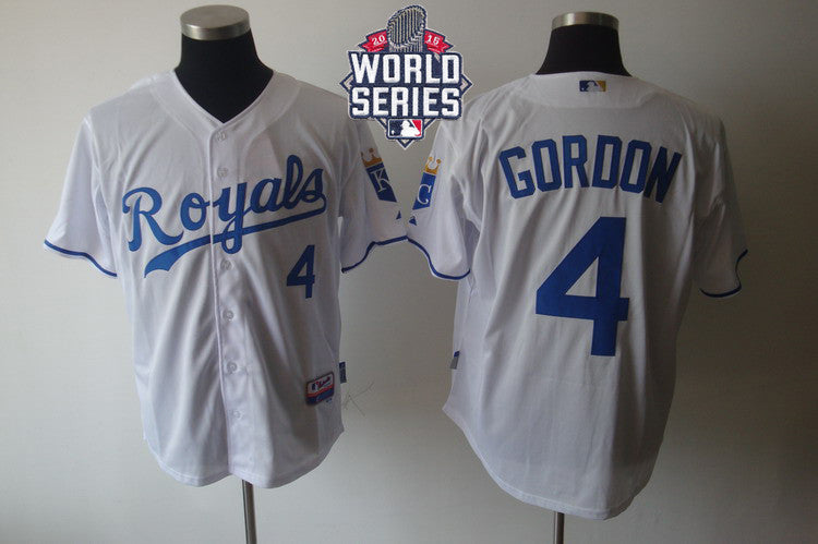 Alex Gordon Kansas City Royals white jersey