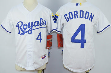 Alex Gordon Kansas City Royals white jersey