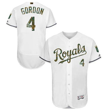 Alex Gordon Kansas City Royals white Authentic jersey