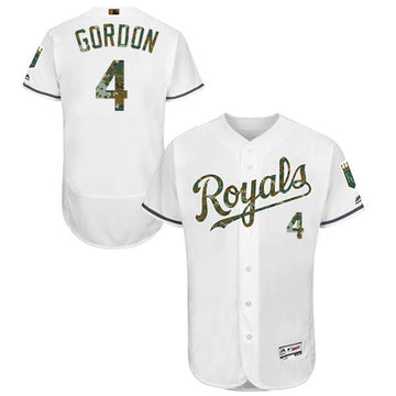 Alex Gordon Kansas City Royals white jersey