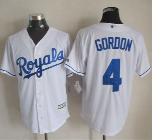 Alex Gordon Kansas City Royals white jersey