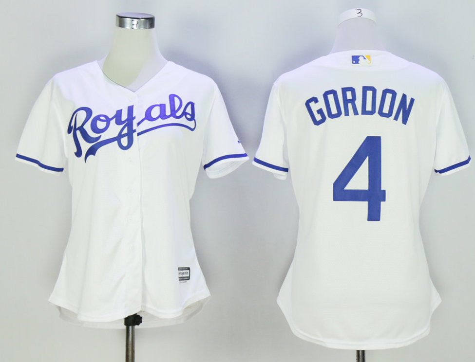 Alex Gordon Kansas City Royals white jersey