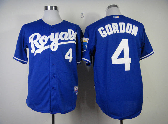 Gordon Kansas City Royals blue jersey