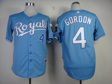Gordon Kansas City Royals blue jersey