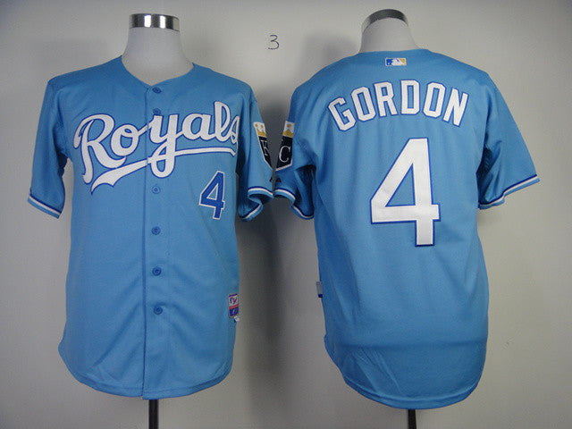 Gordon Kansas City Royals blue jersey