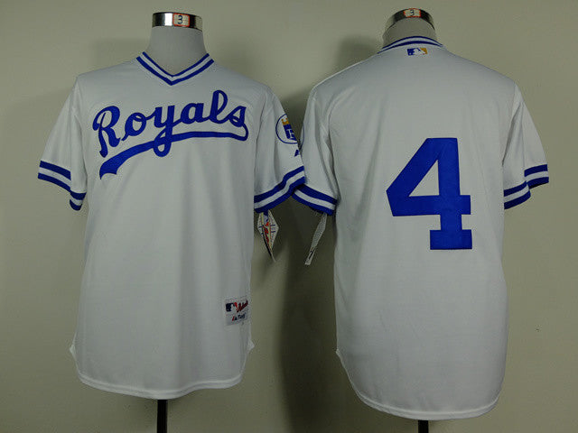 Gordon Kansas City Royals white jersey