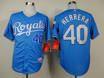Herrera Kansas City Royals blue jersey