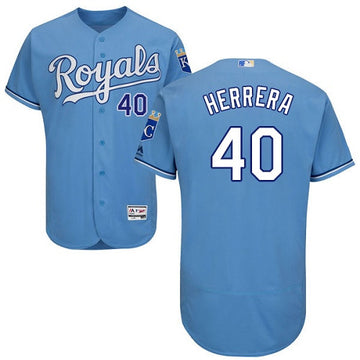Kelvin Herrera Kansas City Royals blue jersey