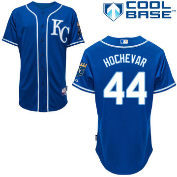 Hochevar Kansas City Royals blue Alternate jersey