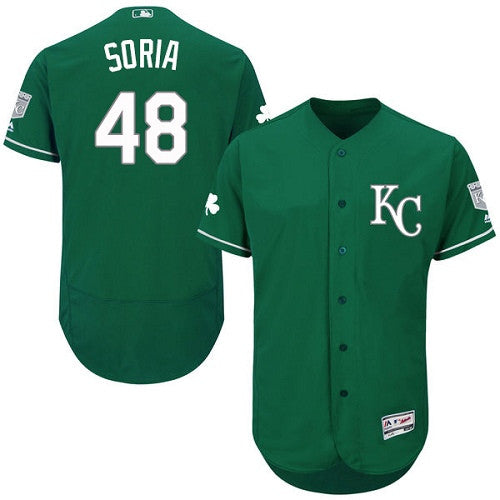 Joakim Soria Kansas City Royals green jersey