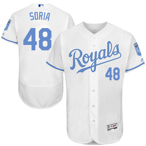 Joakim Soria Kansas City Royals white jersey