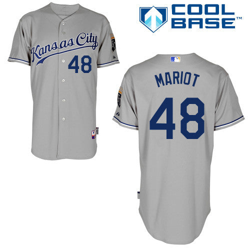 Mariot Kansas City Royals grey jersey