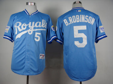 B.Robinson Kansas City Royals blue jersey