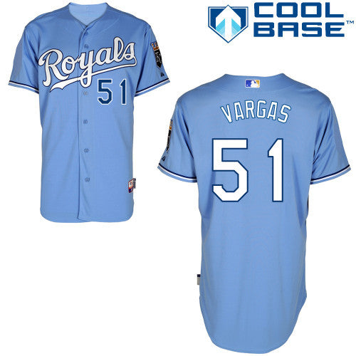 Vargas Kansas City Royals blue jersey