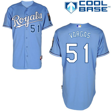 Vargas Kansas City Royals blue jersey