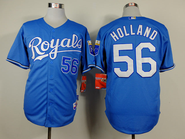 Holland Kansas City Royals blue jersey