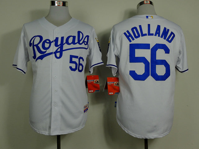Holland Kansas City Royals white jersey