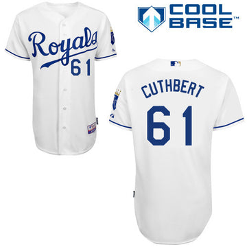 Cuthbert Kansas City Royals white jersey