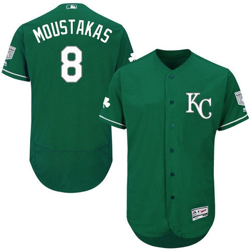 Mike Moustakas Kansas City Royals green jersey
