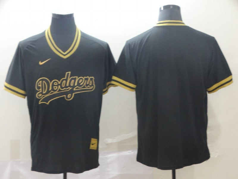 Blank Black Kansas City Royals gold Legend jersey