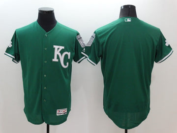 Custom Kansas City Royals green jersey