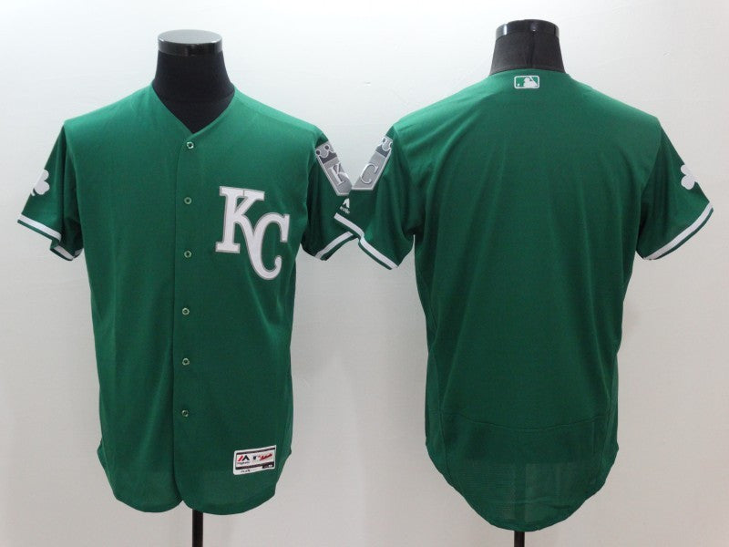 Custom Kansas City Royals green jersey