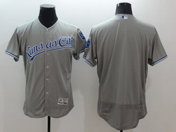Custom Kansas City Royals grey jersey