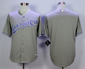 Custom Kansas City Royals grey jersey