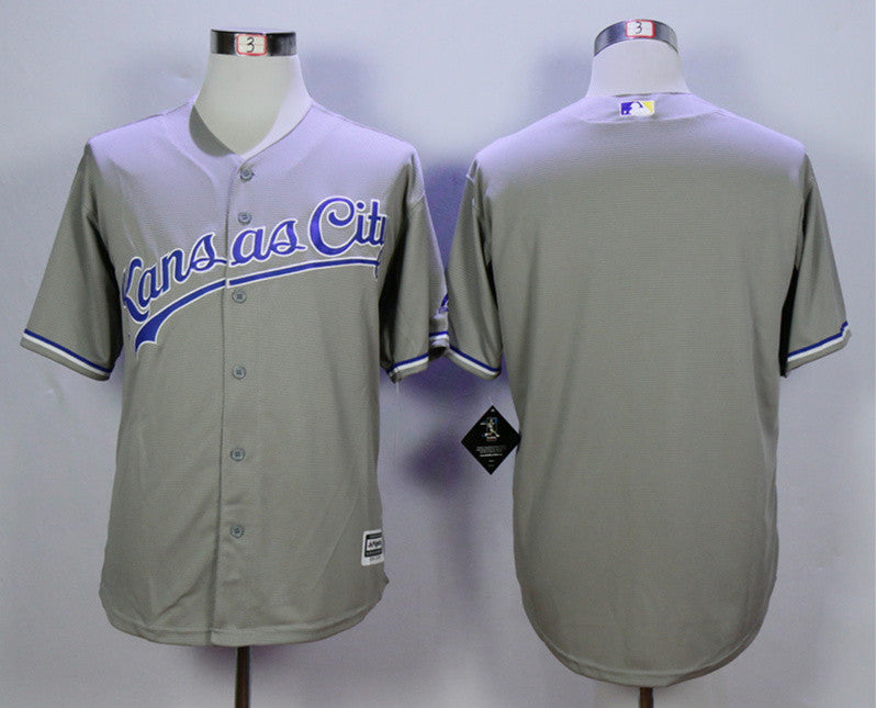 Custom Kansas City Royals grey jersey