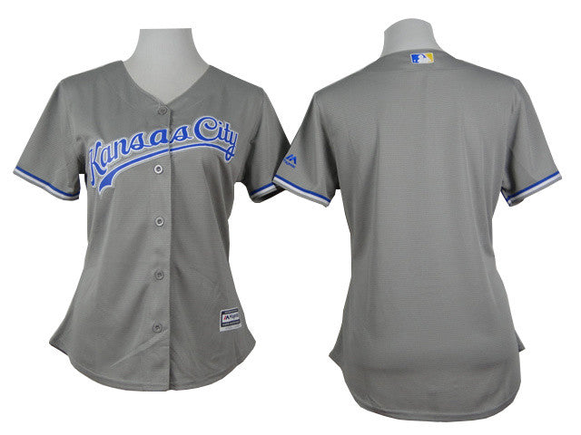 Custom Kansas City Royals grey jersey
