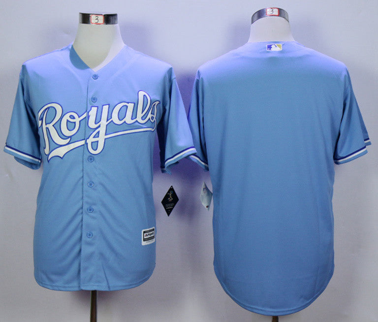 Custom Kansas City Royals blue jersey