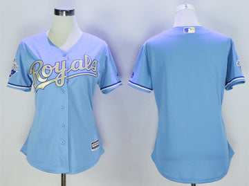 Custom Kansas City Royals blue jersey