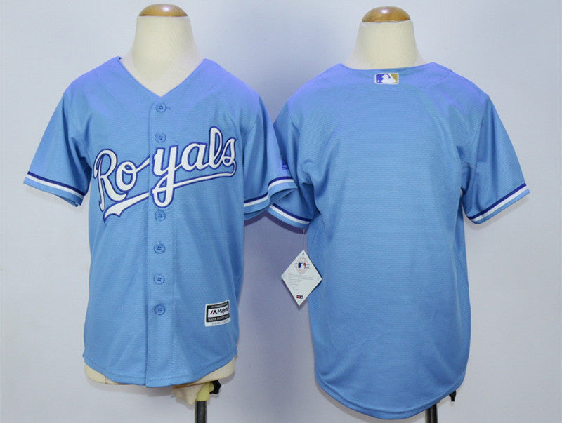 Custom Kansas City Royals blue jersey