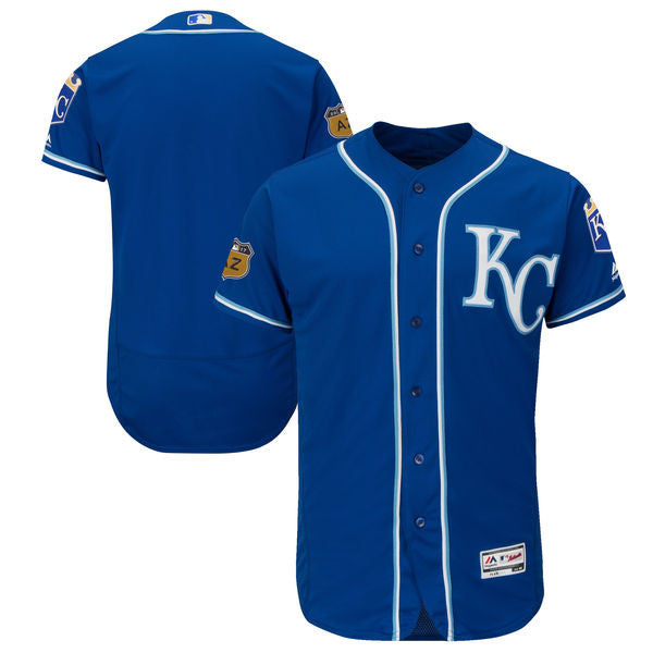 Custom Kansas City Royals royal jersey