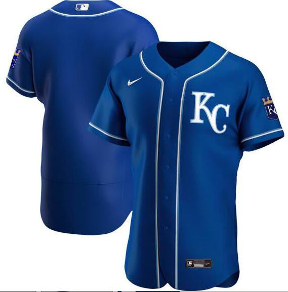 Custom Kansas City Royals royal jersey