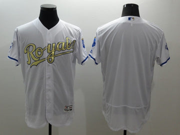 Custom Kansas City Royals white jersey