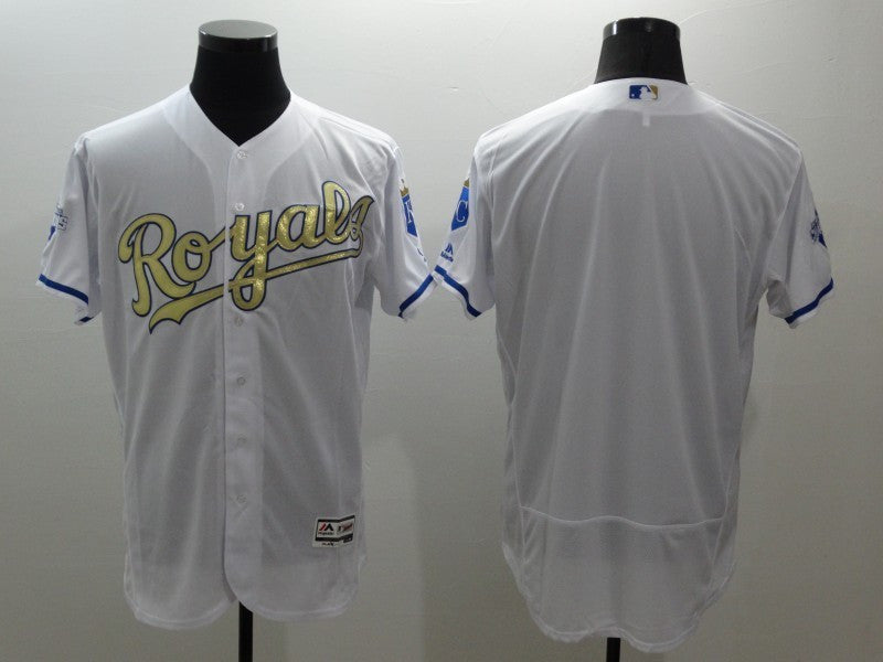 Custom Kansas City Royals white jersey