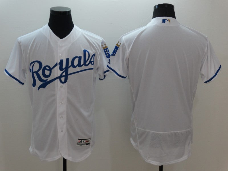 Custom Kansas City Royals white jersey