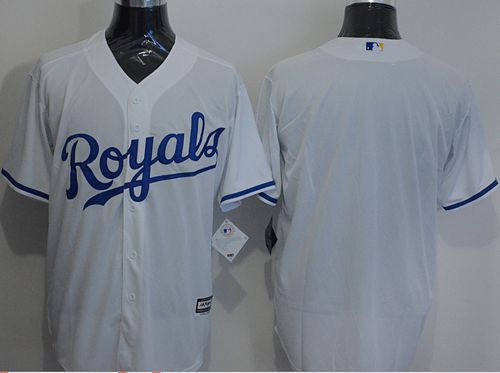 Custom Kansas City Royals white jersey